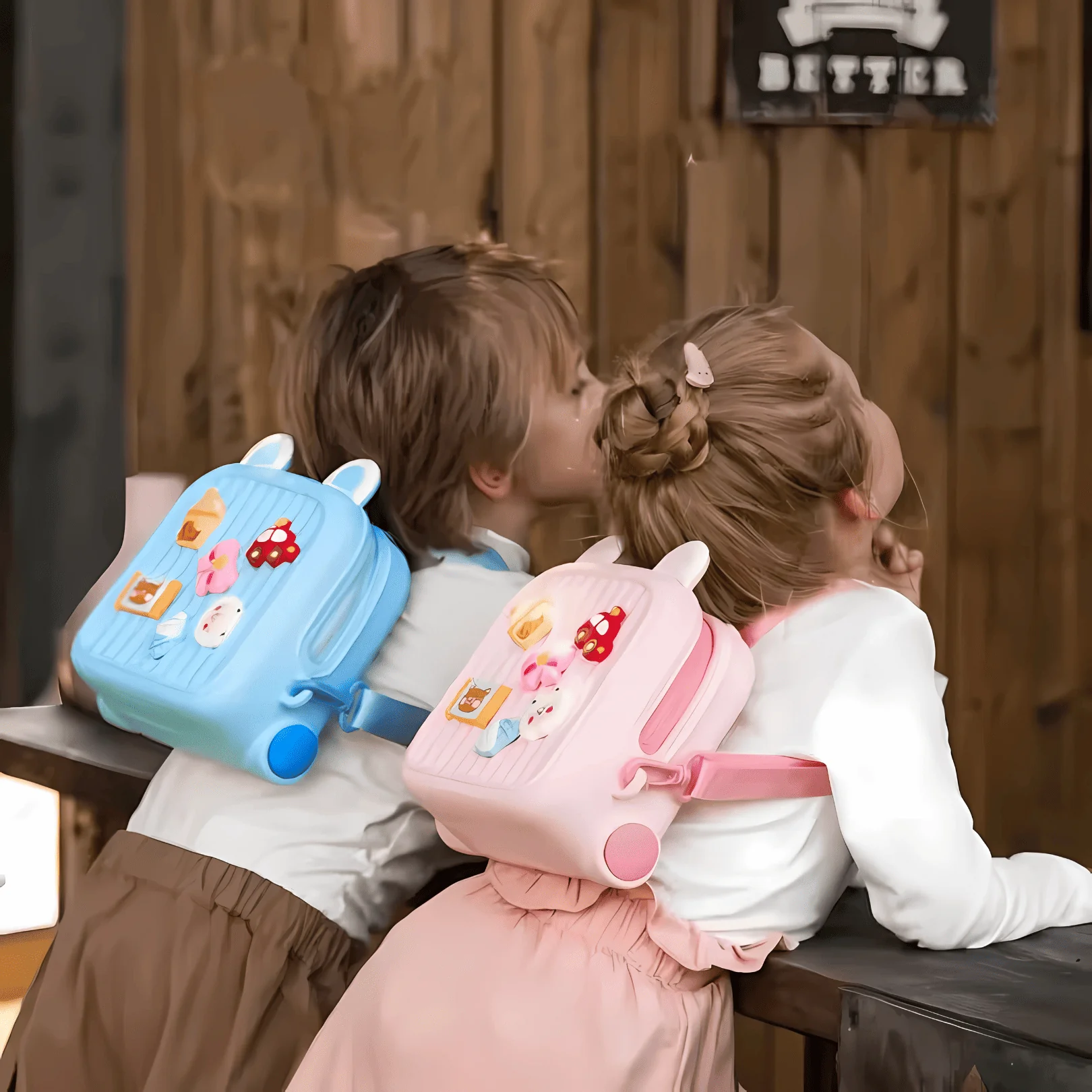 Toddler Mini Cute Backpack with DIY Cute Cartoon Animal For Preschool Kids - Image 7