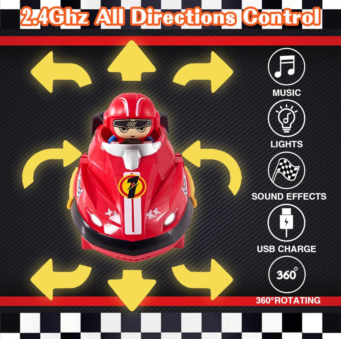 RC Bumper Car | Big Size | Viral Toy - Image 5