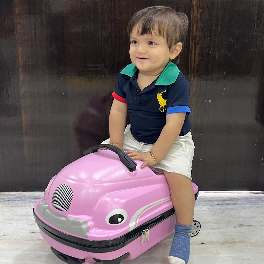 Ride On - Children's Trolley with Playful Car Designs - Image 17