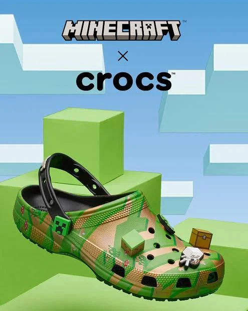 Crocs Minecraft Clog Green Boys Kids - Image 2