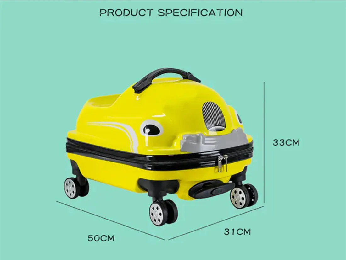 Ride On - Children's Trolley with Playful Car Designs - Image 12