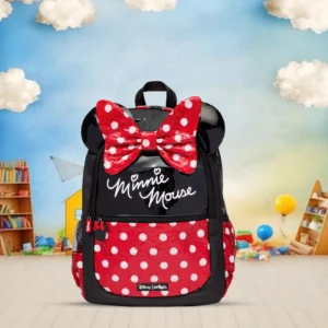 Smiggle - 16 inch Premium 3D red bow Minnie Backpack