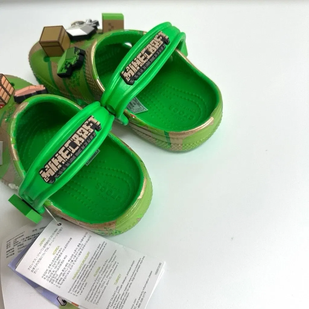 Crocs Minecraft Clog Green Boys Kids - Image 4