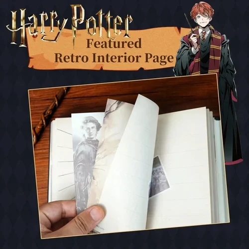Harry Potter Vintage Notebook - Image 4