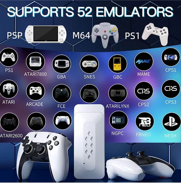 Video Game Console For Tv Gaming, 52+ Emulators - Image 5