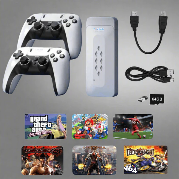 Video Game Console For Tv Gaming, 52+ Emulators - Image 4