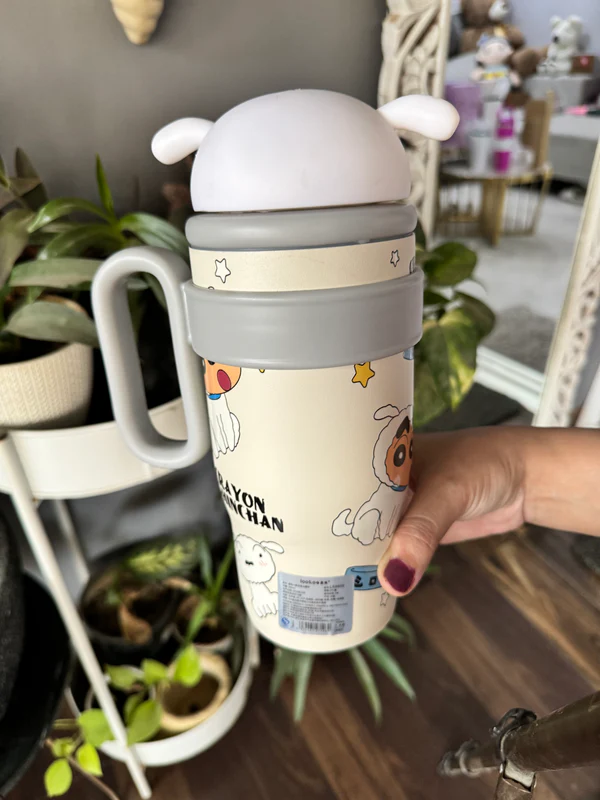 Limited Edition Shinchan Cartoon Insulated Sipper/Tumbler - 800 ml - Image 26