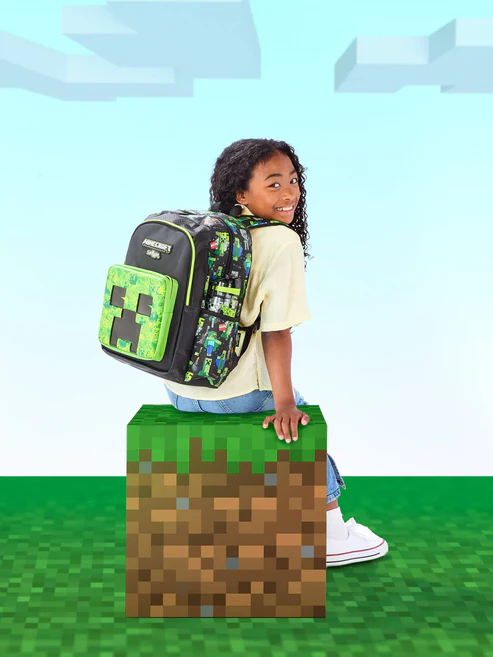 Smiggle - 16 inch Premium Mine Craft Backpacks - Image 4