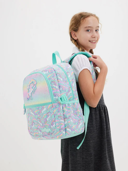 Smiggle - 16 inch Premium Rainbow unicorn Backpacks - Image 2