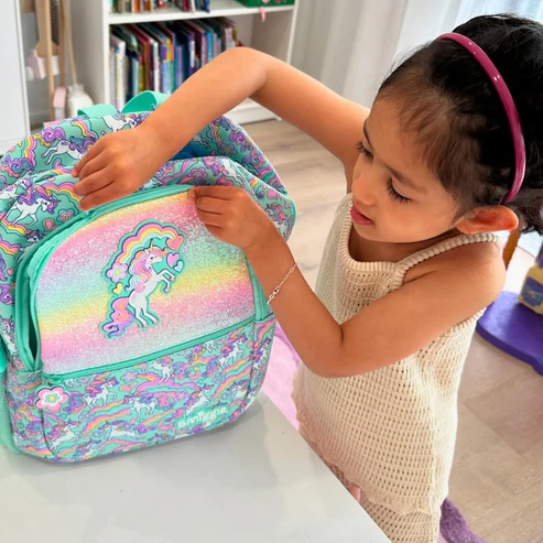 Smiggle - 16 inch Premium Rainbow unicorn Backpacks - Image 6