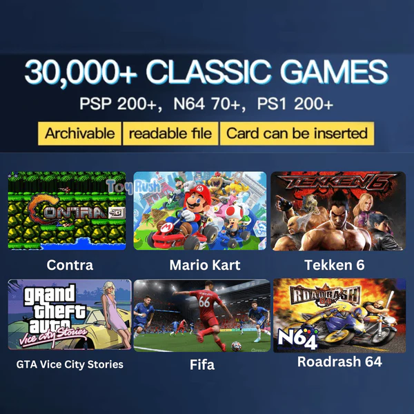 Video Game Console For Tv Gaming, 52+ Emulators - Image 2