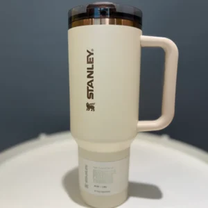 Stanley Quencher ProTour FlipStraw Tumbler | 40 OZ | Beige Gold