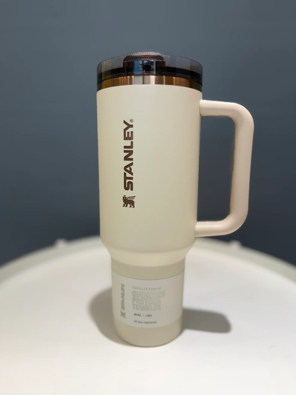 Stanley Quencher ProTour FlipStraw Tumbler | 40 OZ | Beige Gold