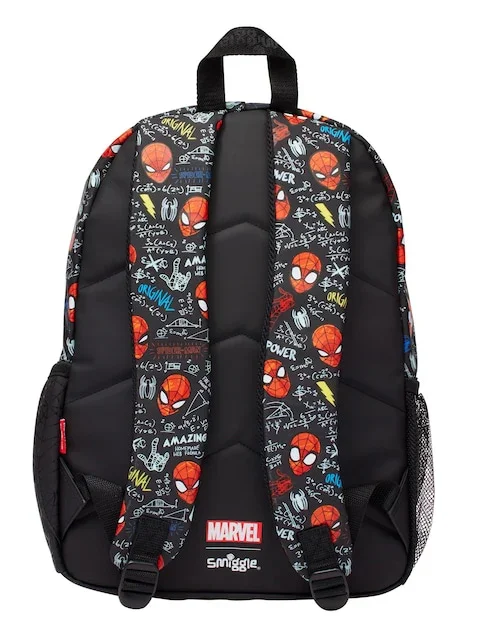 Smiggle School Bag : Spider-Man Colorful & Stylish 16 Inch Backpack for Kids - Image 2