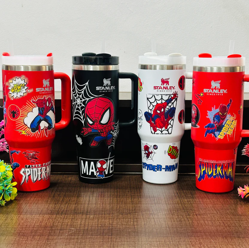Stanley × Marvel Spiderman Quencher Tumbler – 40oz | Limited Edition