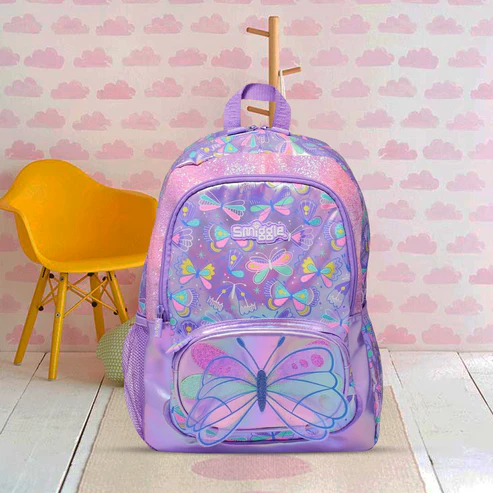 Smiggle - 16 inch Premium Butterfly Backpacks