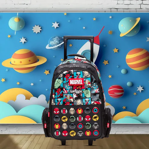 Smiggle Trolley Backpack - 18 Premium Quality - Image 4