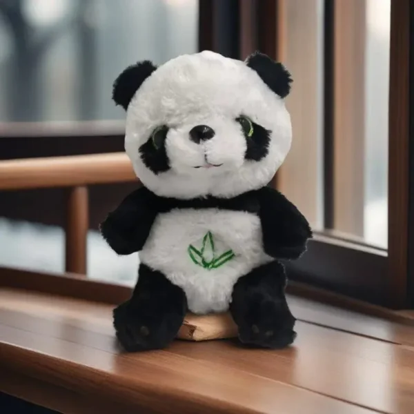 Breathing Panda Plush Toy