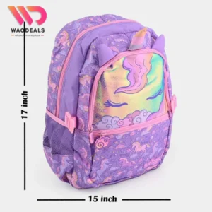 Original Smiggle 17-Inch Unicorn Eclipse Classic School Senior Backpack Kids Girls Boys Bag