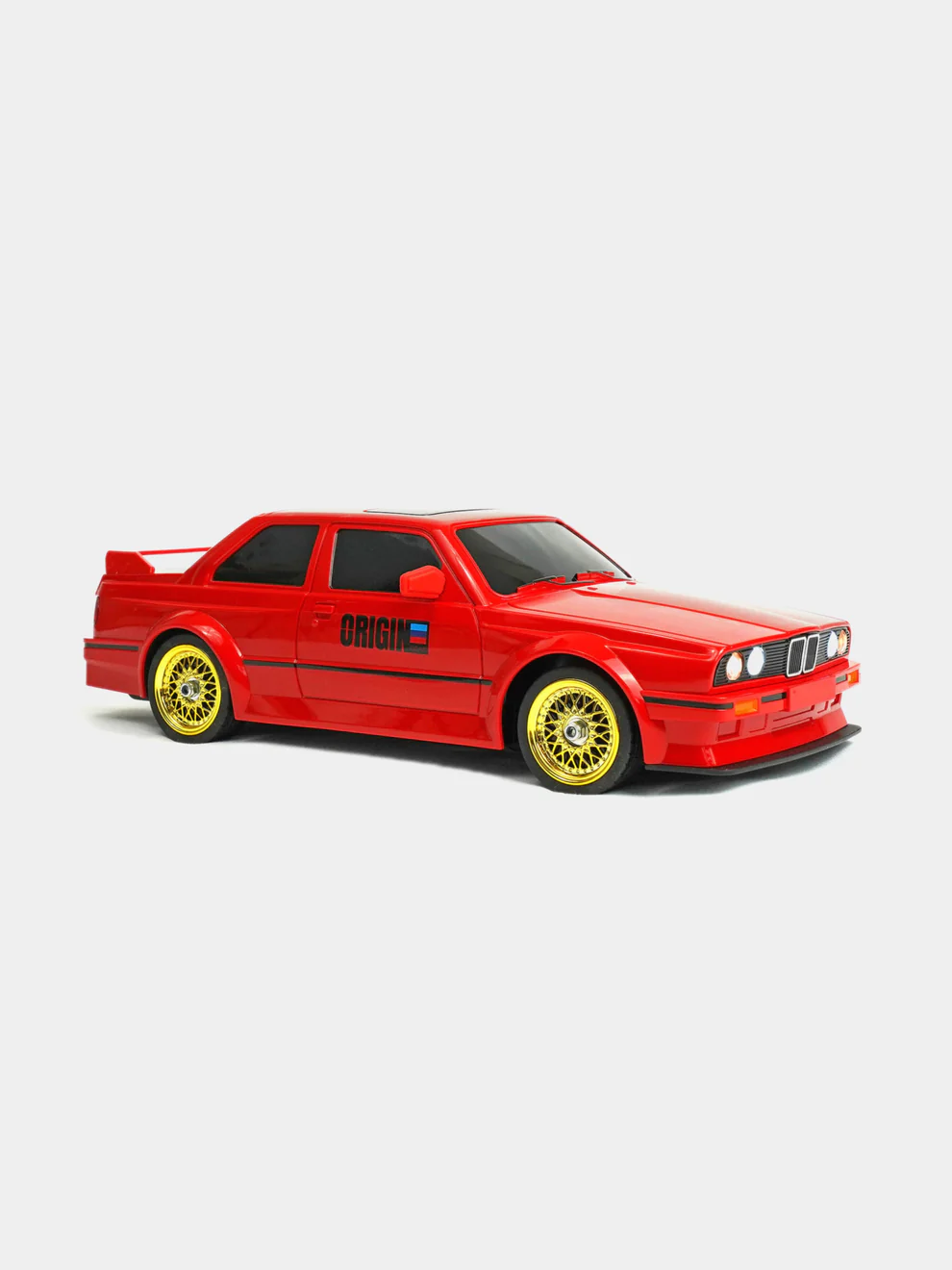 1:16 Scale 4WD Whoosh BMW E30 RC Drift Car – 30KM/H Proportional Control with LED Lights & Spare Tires - Image 3