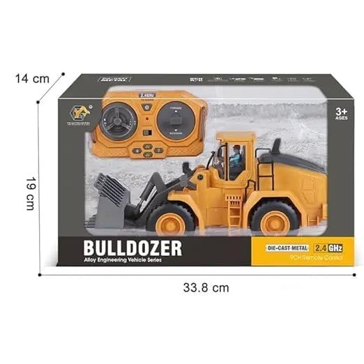 Yigong BC1057 Wheel Loader RC – 1/20 Scale 9-Channel with Metal Shovel (2.4GHz) - Image 2