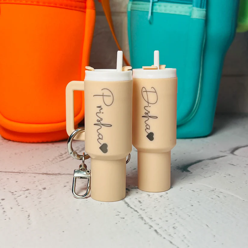 Mini 3D-Printed Stanley Tumbler Keychain 🗝️🥤