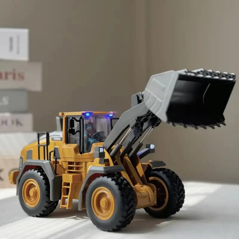 Yigong BC1057 Wheel Loader RC – 1/20 Scale 9-Channel with Metal Shovel (2.4GHz) - Image 8