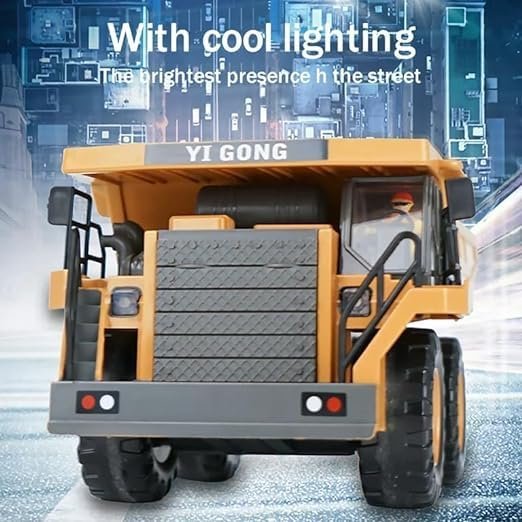 Yigong BC1047 – 1/20 Scale RC Hydraulic Dump Truck (2.4GHz, 10CH, Die-Cast Metal) - Image 6