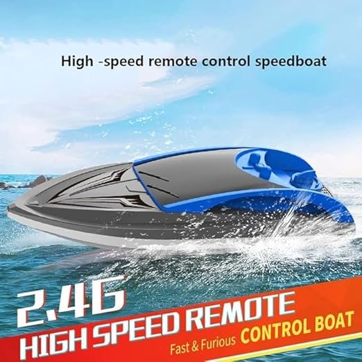 RC Speed Boat for Kids & Adults – Fast Remote Control Boat for Pools & Lakes, Double Waterproof Water Toy Gift - Image 3