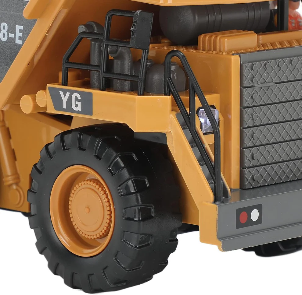 Yigong BC1047 – 1/20 Scale RC Hydraulic Dump Truck (2.4GHz, 10CH, Die-Cast Metal) - Image 3