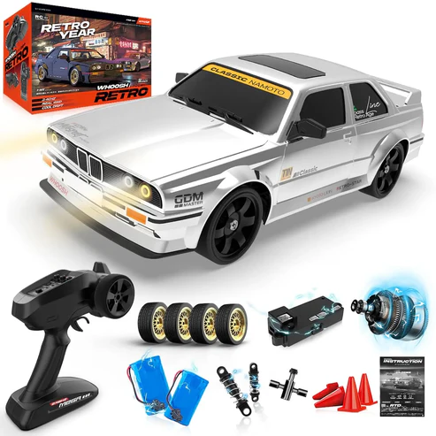 Whoosh metal RC car ( BMW E30 RTR ) |1 : 16 | Gyro | 4WD | Drift | 50km/H - Image 9