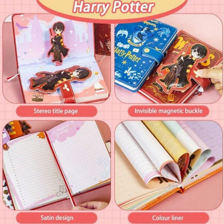 Harry Potter Deluxe Planner – Premium Snap Lock Wizarding Journal - Image 2