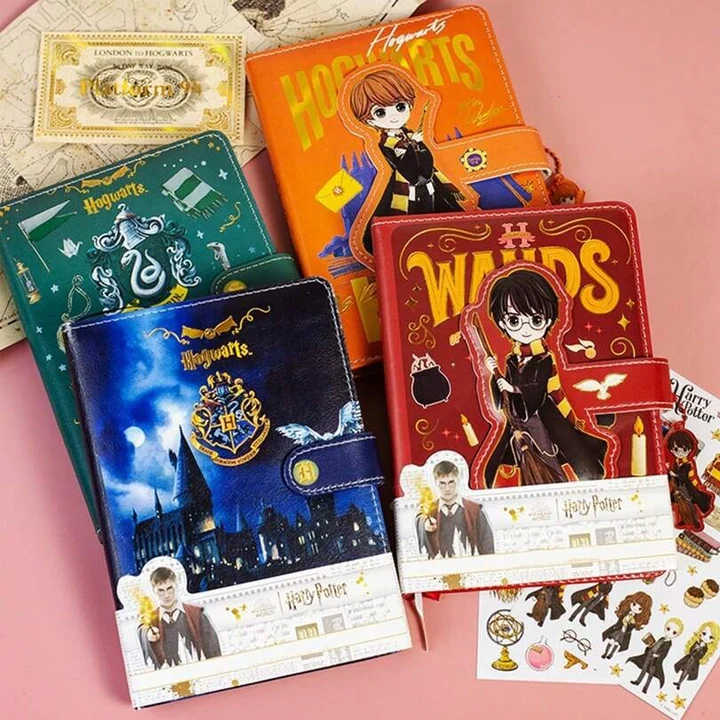 Harry Potter Deluxe Planner – Premium Snap Lock Wizarding Journal