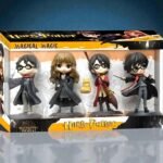 Wizarding World Collectible Harry Potter Character Figurines Set, 4-Piece