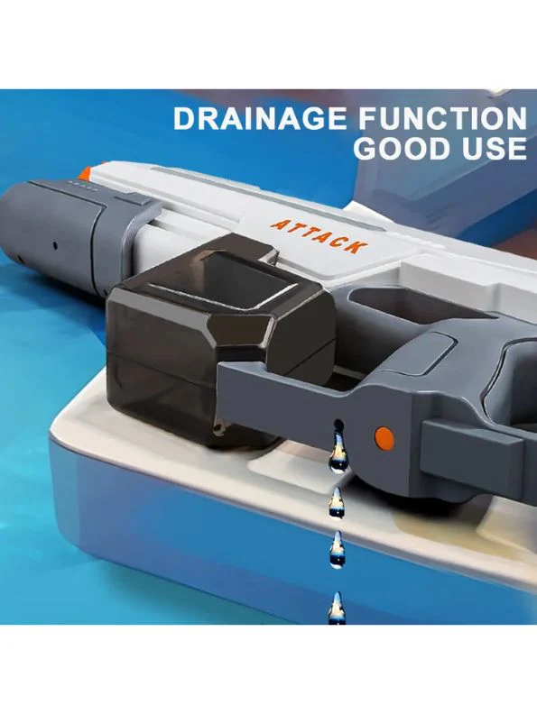 High-Pressure Water Gun – Powerful Lighting Technology, Automatic Water Blaster Toy for Summer Outdoor Fun LMI14430 - Image 7