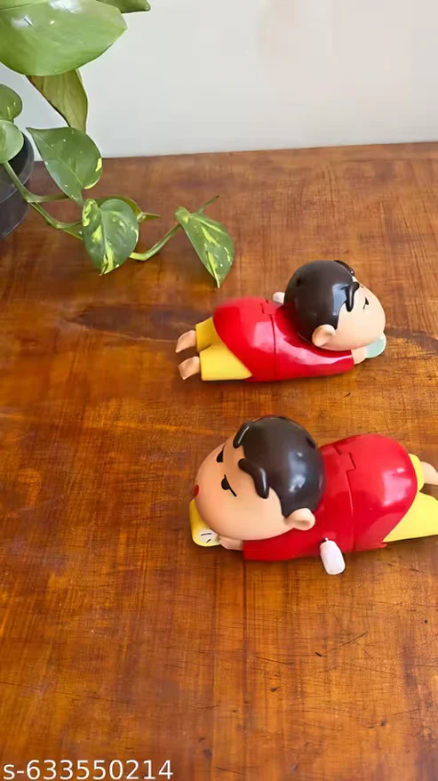 Shinchan Desk Toy | Cute Crawling Cartoon Figure - Image 3