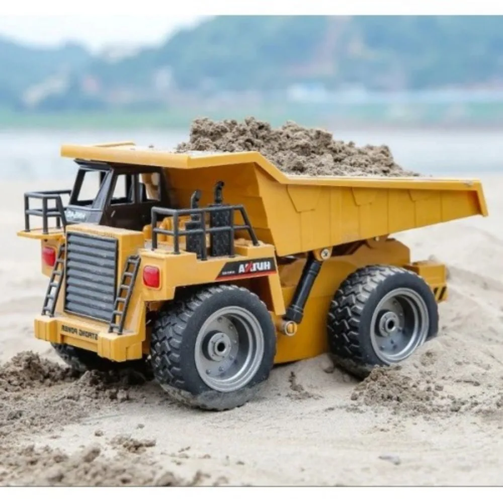 HUINA 1534 RC Dump Truck 1:18 Scale | Heavy Duty Construction Tipper - Image 2
