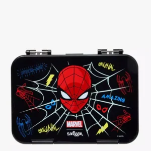 Smiggle Spider-Man Happy Medium Bento 758 ML Lunchbox | Leakproof
