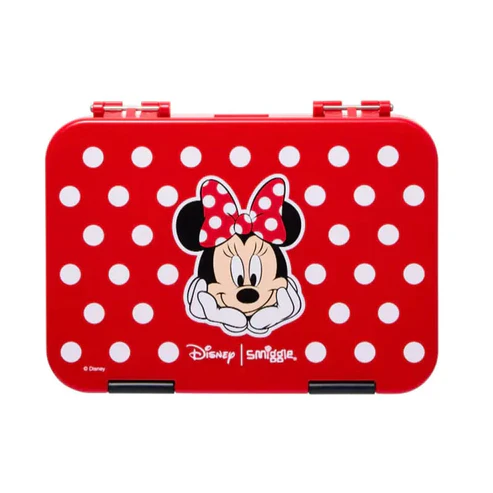 Smiggle Minnie Mouse Happy Medium Bento 758 ML Lunchbox | Leakproof