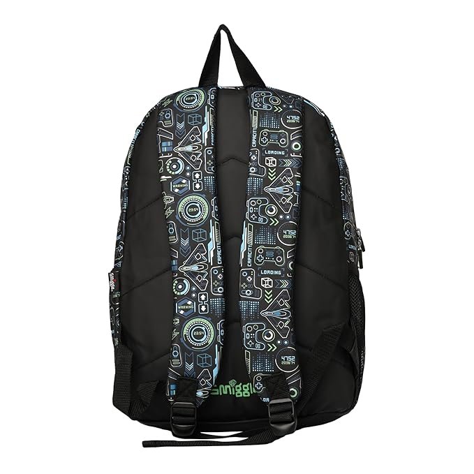 Smiggle Classic Gaming Kids Backpack | Gamer Theme School Bag for Boys & Girls - Image 2