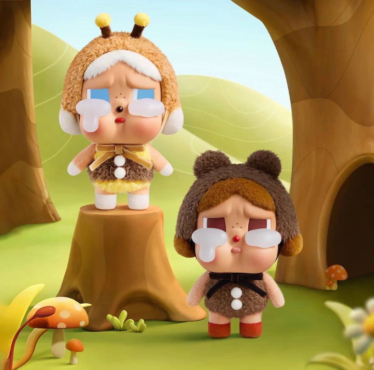 POP MART Crying Again Plush Figure Figures blind Box Pack of 1 - Image 5
