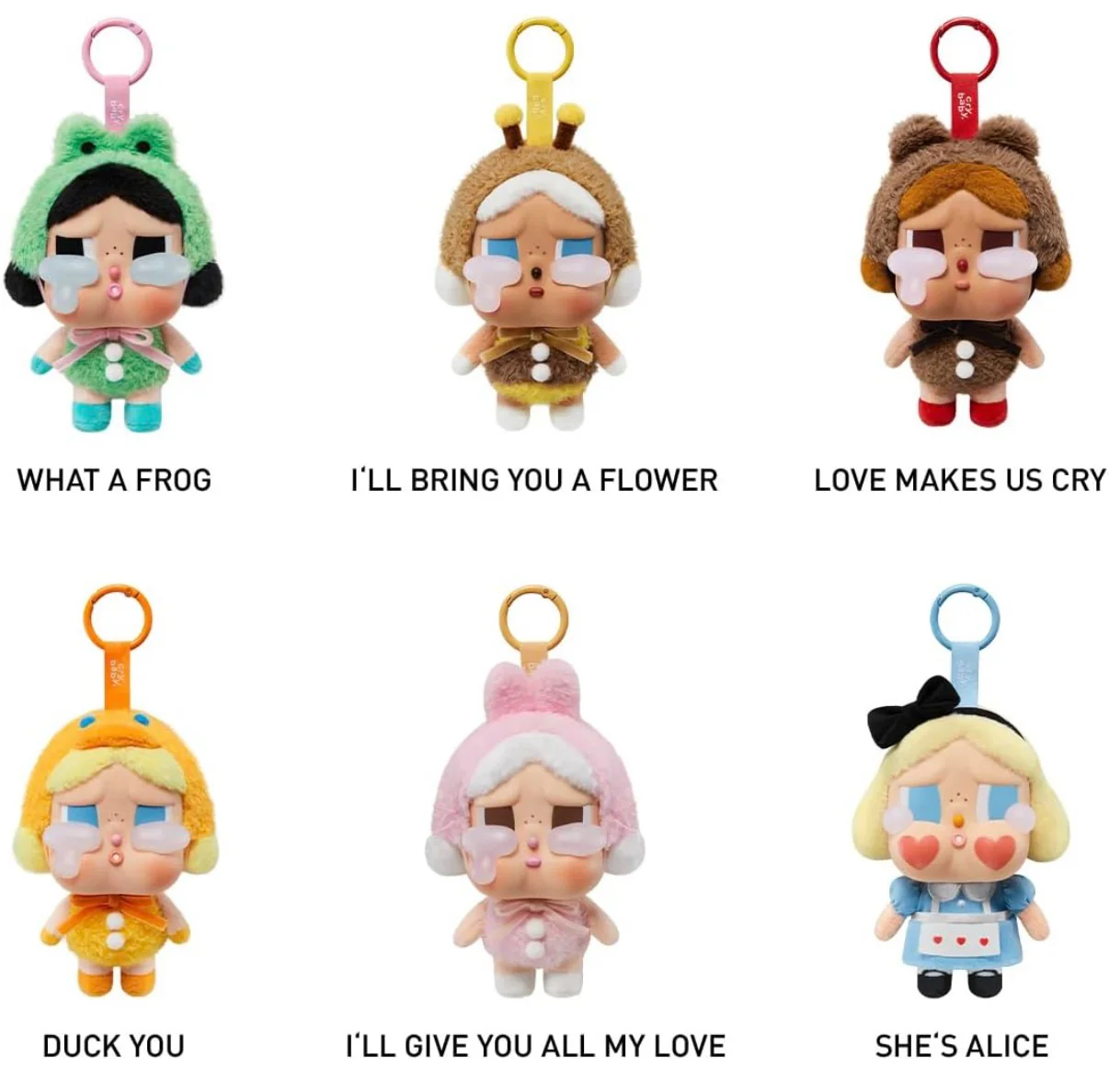 POP MART Crying Again Plush Figure Figures blind Box Pack of 1 - Image 3