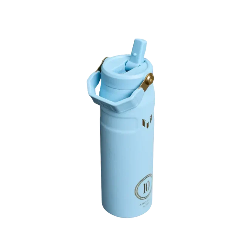 Stanley Stanley The Messi x Stanley IceFlow Flip Straw 2.0 Bottle | 24 OZ Messi Striker Blue - Image 4