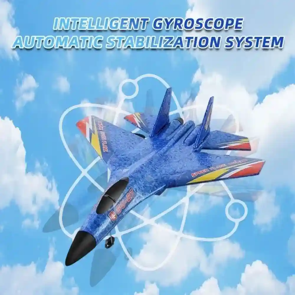 SU-27 RC Plane 2.4G Remote Control EPP Fixed Wing Airplane RC Glider Aircraft Fighter Plane Children Toys Gifts - Image 2