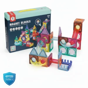 [46 Piece] Magnetic Tiles | 3D Blocks [3+ years]