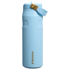 Stanley Stanley The Messi x Stanley IceFlow Flip Straw 2.0 Bottle | 24 OZ Messi Striker Blue