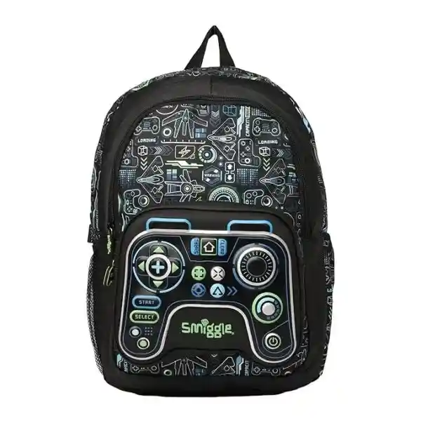 Smiggle Classic Gaming Kids Backpack | Gamer Theme School Bag for Boys & Girls