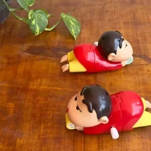 Shinchan Desk Toy | Cute Crawling Cartoon Figure