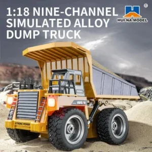 HUINA 1534 RC Dump Truck 1:18 Scale | Heavy Duty Construction Tipper - Image 5