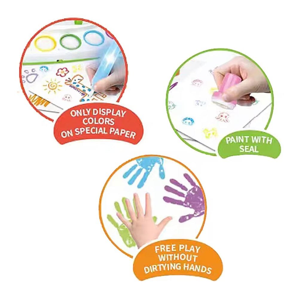 Crayola Color Wonder Magic Light Brush - Mess-Free Light-Up Paint Set for Kids - Image 7